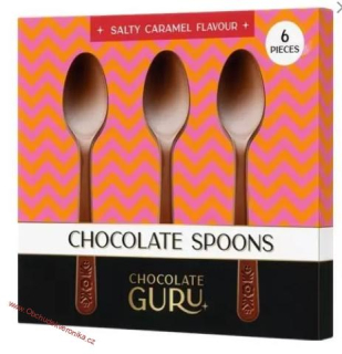 GURU Chocolate Spoons Salted Caramel 54g