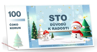 Vánoční mléčná čokoláda s mandlemi a malinami - Sto důvodů k radosti 175g
