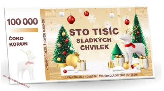 Vánoční mléčná čokoláda s mandlemi a malinami - Sto tisíc sladkých chvilek 175g