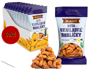 Kešu à la vanilkové rohlíčky do kapsy 60g