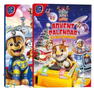 Adventní kalendář Disney Tlapková Patrola 50g - 2 motivy