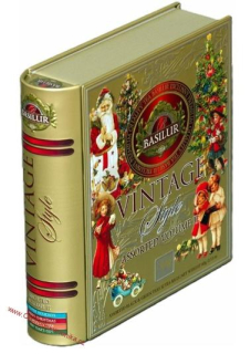 Basilur Vintage Book II vánoční čajová kniha 32 sáčků