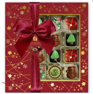 Dárková vánoční bonboniéra Emoti Festive Collection 251g