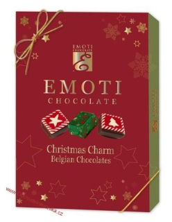Emoti Christmas Charm Vánoční belgické pralinky 114g