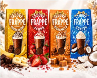 VÁNOČNÍ FRAPPÉ - 4 PŘÍCHUTĚ 4 x 35g