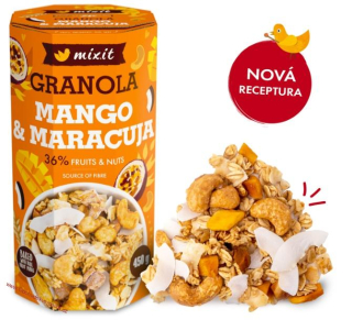 Granola z pece – Exotické ovoce a kešu 450g