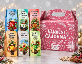 VÁNOČNÍ ČAJOVNA - DÁRKOVÝ BOX 6x40g