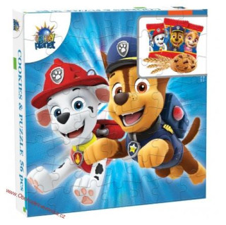 Paw Patrol Cookies & Puzzle 50g