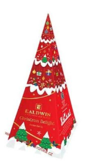 Ealdwin Pyramida Red 30g 15 sáčků, černý čaj s chutí citronu a třešní