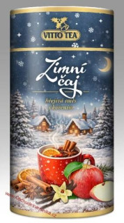 Vitto Tea Zimní čaj - hřejivá směs černého čaje s kořením (20 sáčků x 1,5 g)