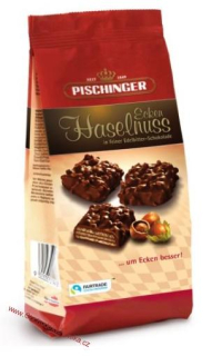 PISCHINGER Mini s lískovými oříšky v hořké čokoládě 120g 