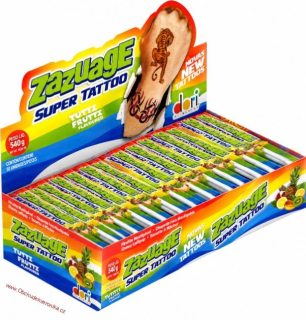 Zazuage Super Tattoo - tutti frutti 50 ks - DMT 24.06.2026