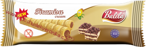 BALILA kukuřičné trubičky - TIRAMISU 18g x 4ks 