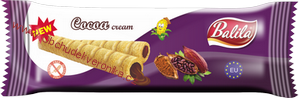 BALILA kukuřičné trubičky - KAKAOVÉ 18g x 4ks 