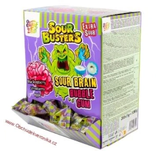 Sour Buster Sour Brain gum  5g x 200ks