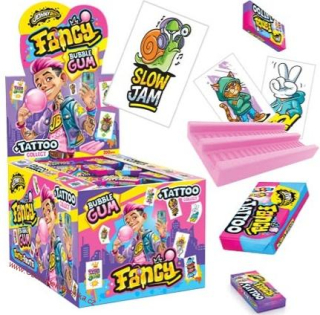 JOHNY BEE FANCY gum + tattoo 5g x 200ks
