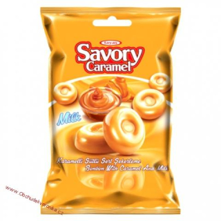 Savory - tvrdé 90g - karamelové