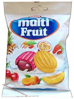 Multi Fruit - tvrdé 90g