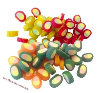 DUO pendreky Jahoda/Citron/Broskev/Limeta 900g !!