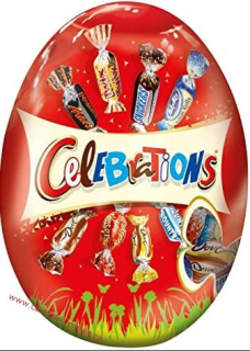 Celebrations Vejce POZOR BEZ CUKROVINKY
