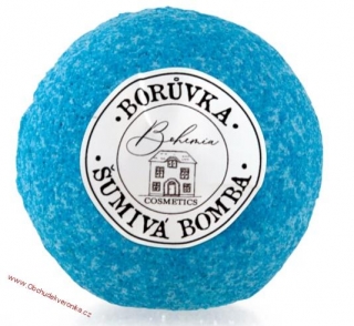 Šumivá pěnivá koule do koupele 100 g – borůvka