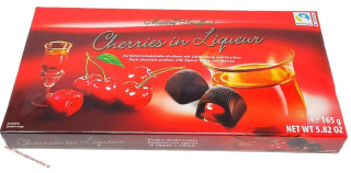 Maitre Truffout višně s likérem v hořké čokoládě 165g