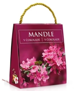 Mandle v mléčné čokoládě 200g - taška