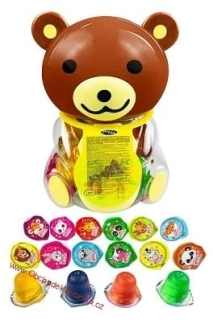 BEAR JELLY CUP – želé 13g x 100ks