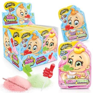 JB BABY THUMB – lízátko + prask. prášek 13g x 36ks - DMT 20.08.2025
