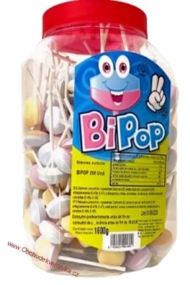 BIPOP – lízátka z hroznového cukru balená 9,5g x 200ks