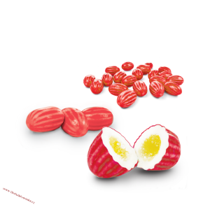 Johny Bee Bubble Gum Strawberry 6,5g x 50ks
