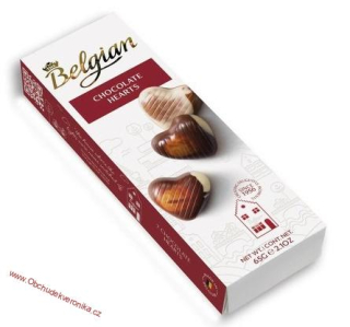 Belgian Chocolate Hearts  65g