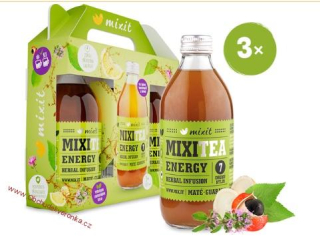 MixiTea Energy - Energetický čaj ze 7 bylin (3 ks x 330ml )