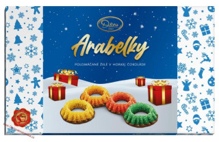 Deva Arabelky polomáčené želé v hořké čokoládě 235g