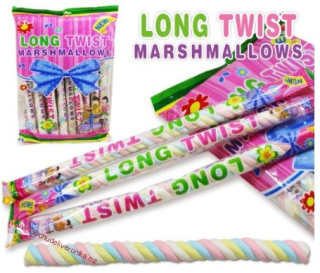 LONG TWIST MARSHMALLOW 20g