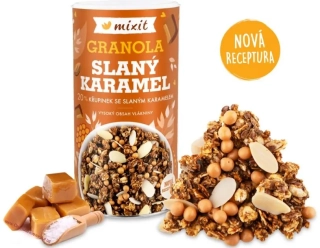 Granola z pece - Slaný karamel 550g