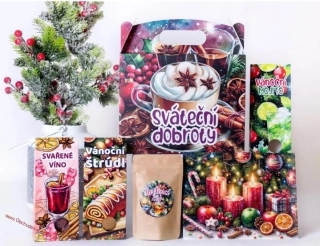 DÁRKOVÝ BOX SVÁTEČNÍ DOBROTY 