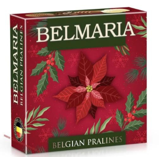 Belmaria Vánoční hvězda - Belgické plněné pralinky 50g