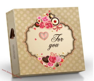 FOR YOU - plněná belgická čokoládová srdíčka 45g