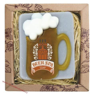 Beer Spa ručně vyráběné pivní mýdlo 85 g – půllitr