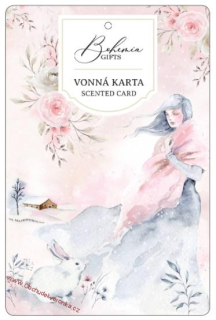 Aromatická karta velká 10,5 x 16 cm – Zima