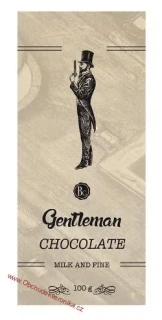Dárková mléčná čokoláda 100g – Gentleman