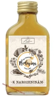 Zlatá medovina 100 ml – k narozeninám
