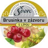 Pečený čaj Brusinka v zázvoru 60ml - DMT 31.12.2024