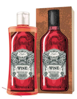 Bohemia Gifts - Dárkový vinný sprchový gel v krabičce 250 ml