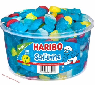 Haribo die Schlümpfe veggie 9g x 150ks box
