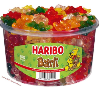 Haribo Bärli 8g x 150ks box