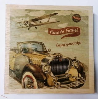 Retro cars Time to travel - DŘEVĚNÁ DOZA