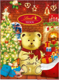 Lindt Adventní kalendář Teddy stromeček 170g