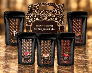 PREMIUM COFFEE - DÁRKOVÝ BOX PRO ŽENY 5x 50g
